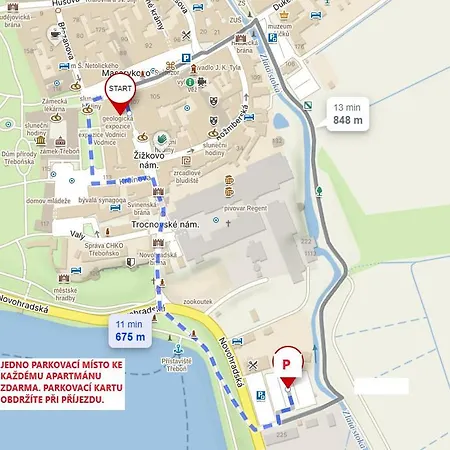 Bily Beranek Apartament *